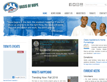 Tablet Screenshot of oasis-of-hope.com